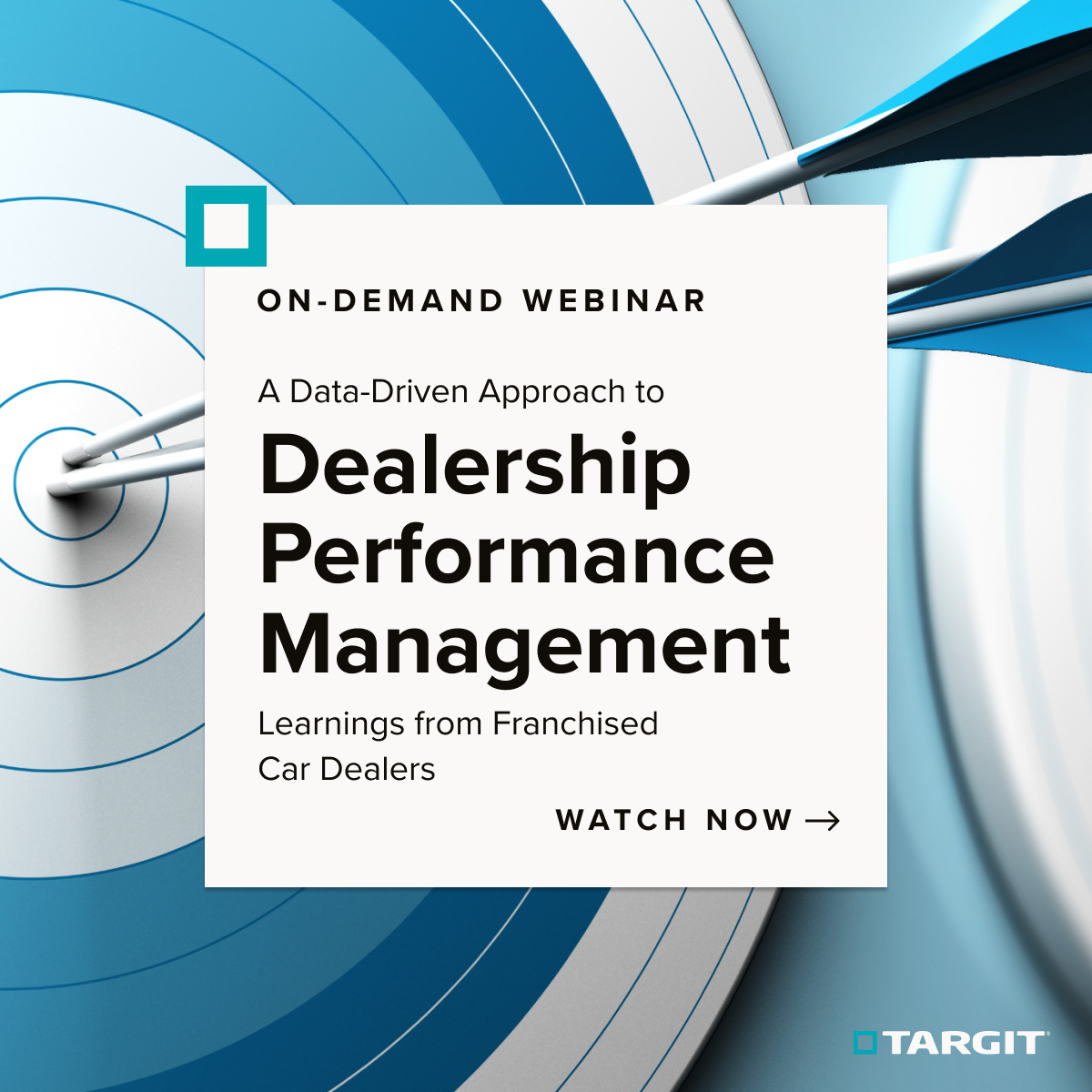 A Data Driven Approach To Dealership Performance Management Webinar
